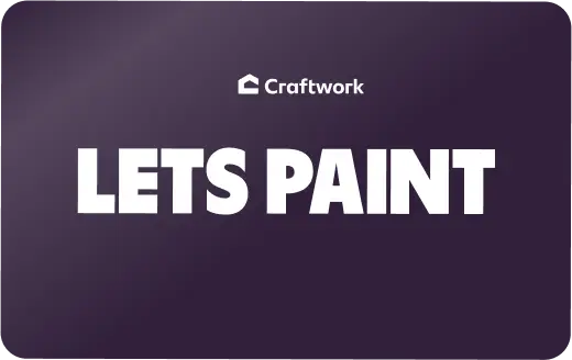 Let's paint gift card