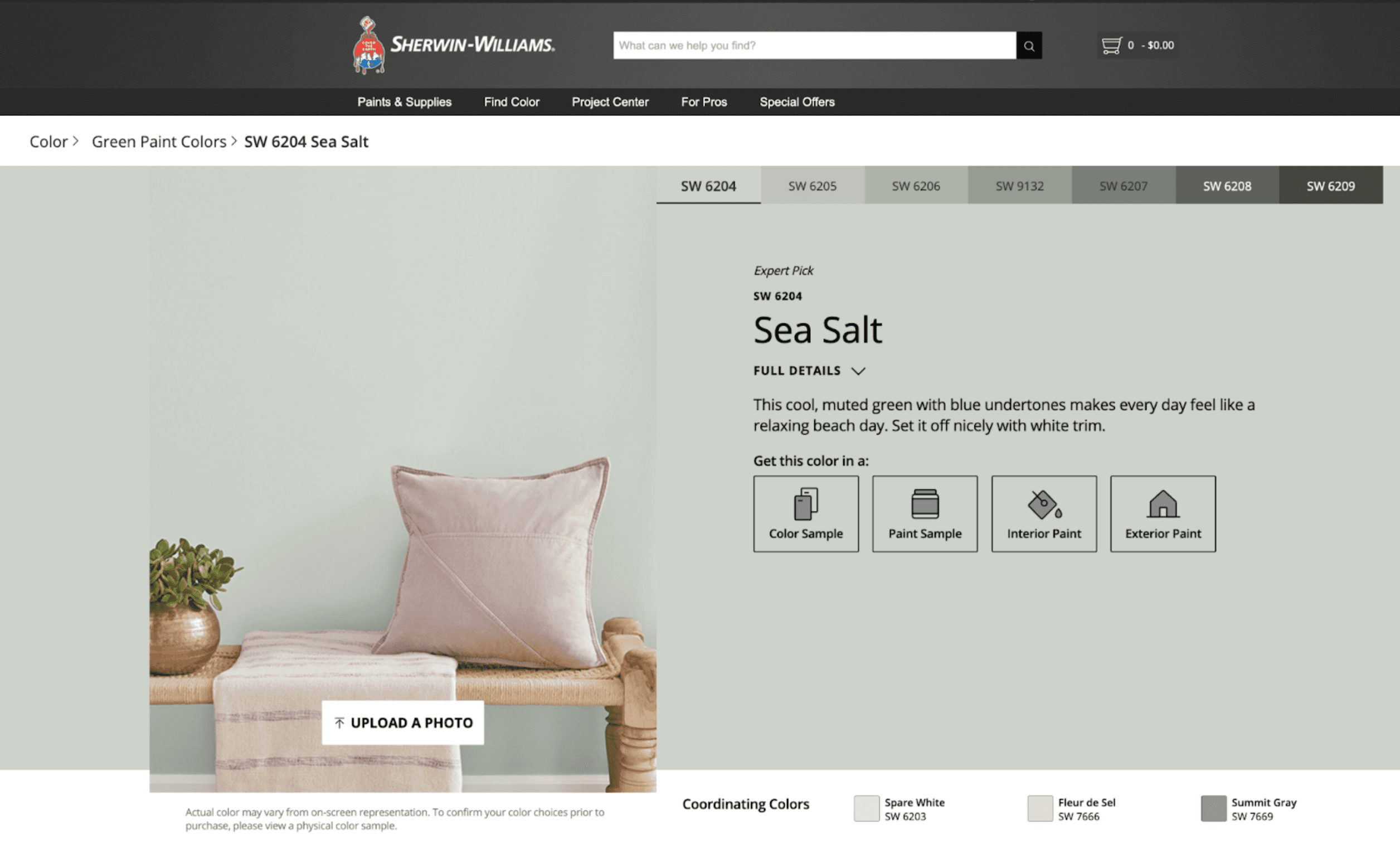 Sherwin-Williams Paint Tools