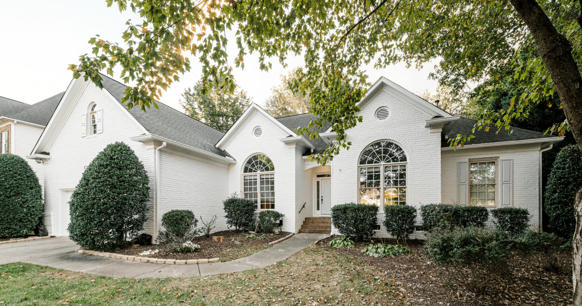 exterior of a home in Charlotte, North Carolina
