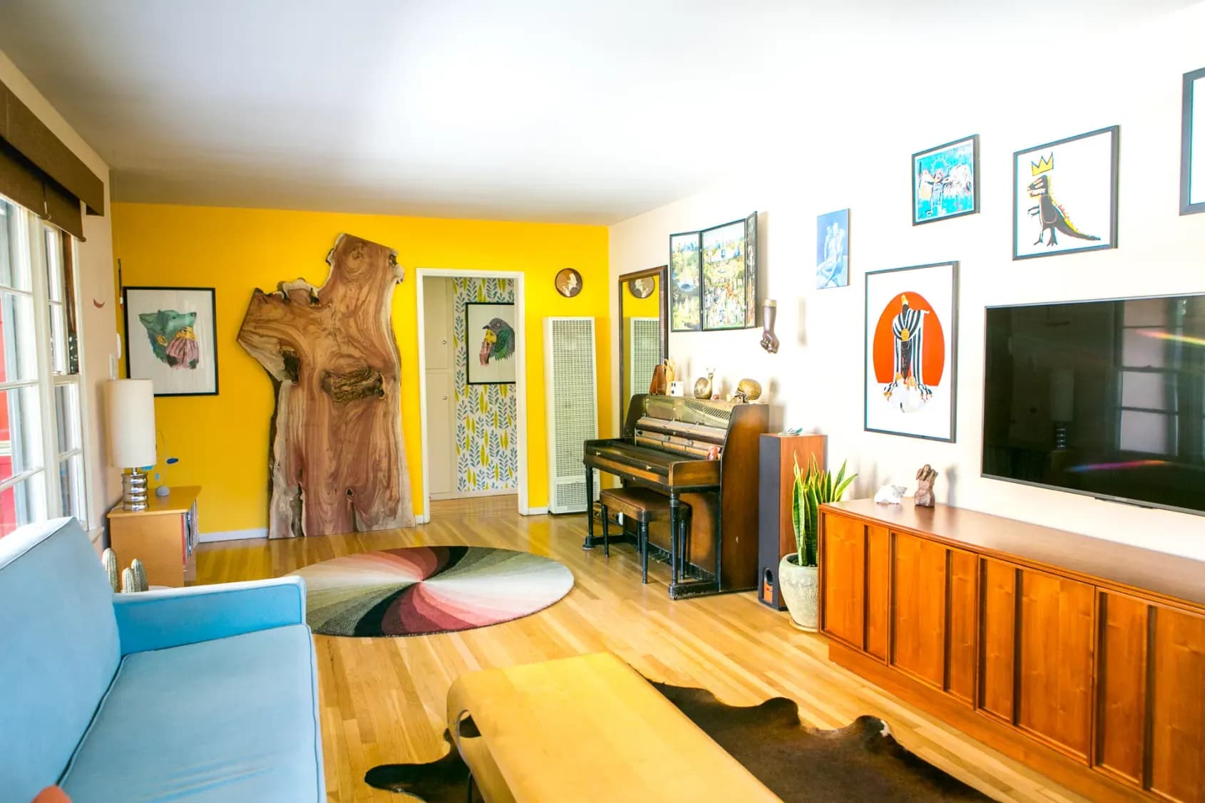 Imperial Yellow 314, featured in Apartment Therapy, photo by Marisa Vitale