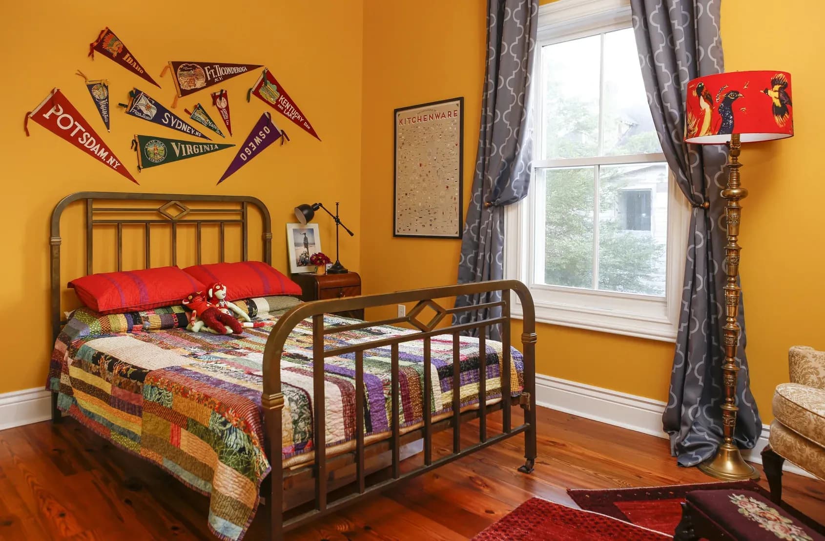 Brittlebrush SW 6684 by Sherwin-Williams, featured on Apartment Therapy, photo by Jacqueline Marque