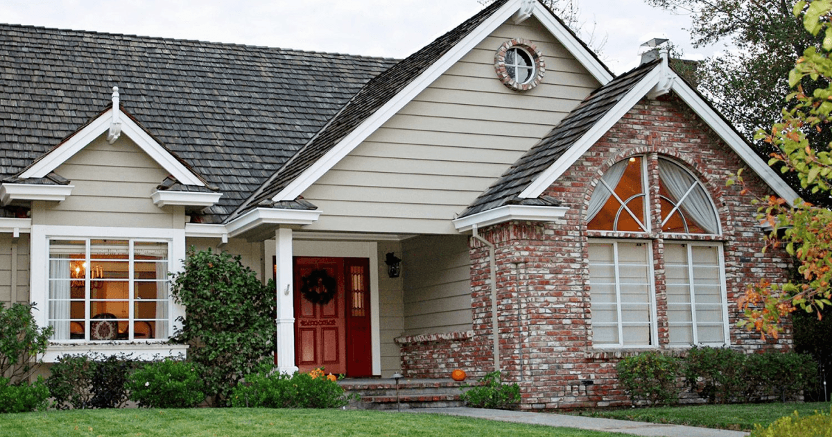 Exterior Paint and Red Brick