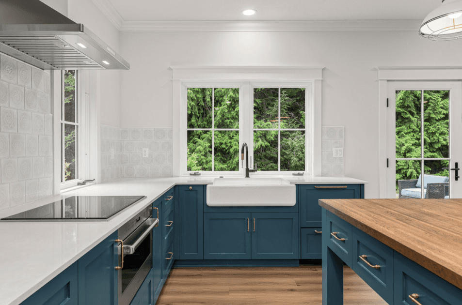 Deep Ocean by Valspar: A striking navy blue.