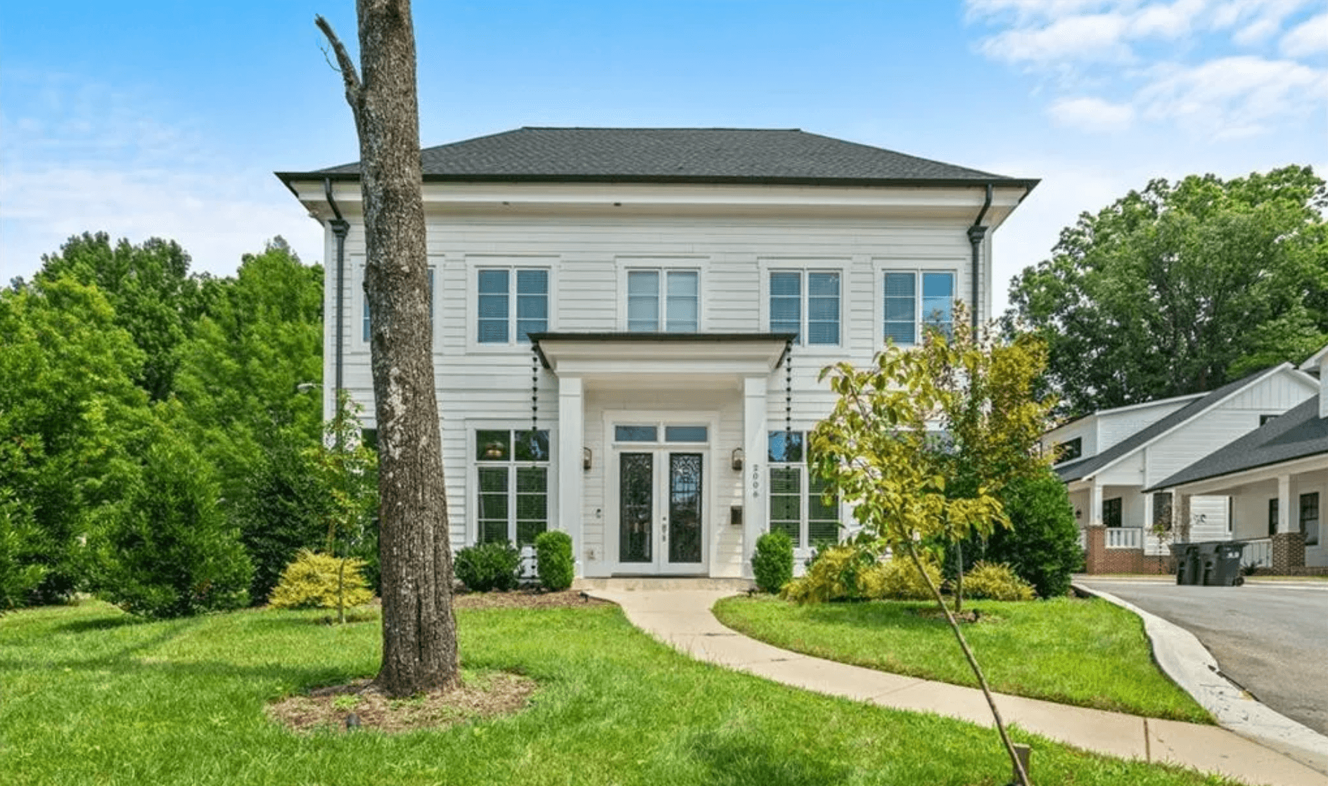 Example of a home paneling that can be repainted before selling. 
