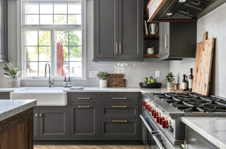 Kendall Charcoal by Benjamin Moore: A deep, moody grey.