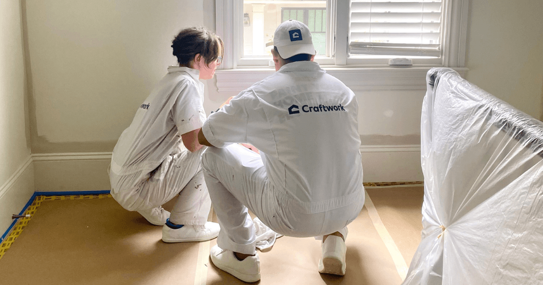 Craftwork provides residential paint services in Charlotte, North Carolina.