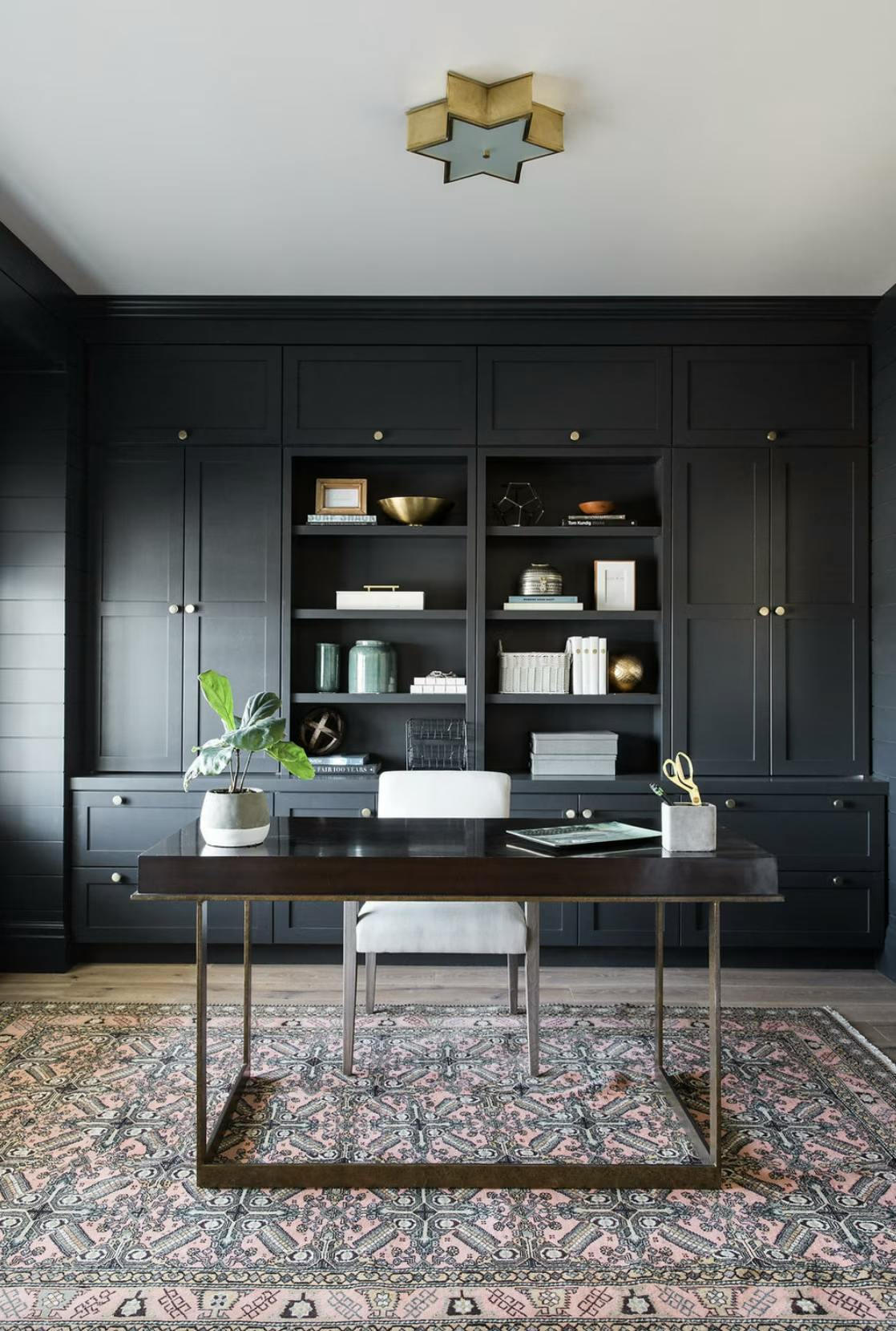 Black Magic by Sherwin-Williams, featured in and photo by Studio McGee