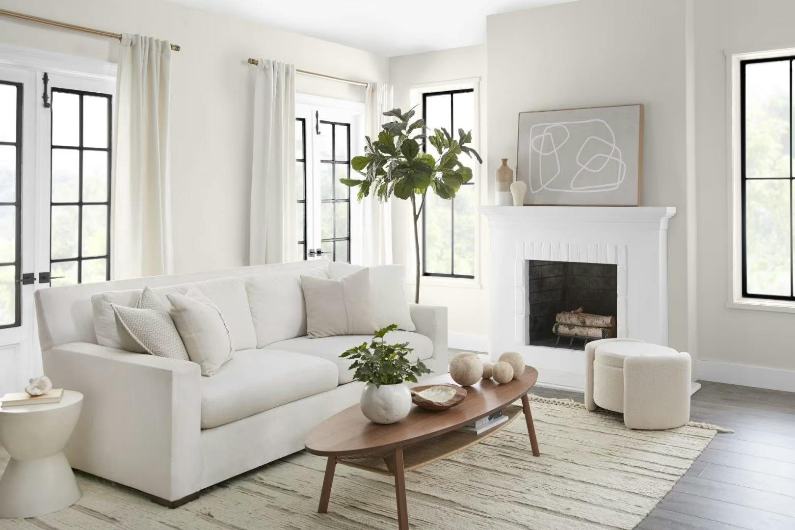 Blank Canvas by Behr, featured in Better Home and Gardens